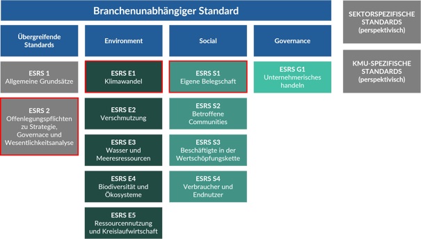 ESRS-Reporting Standards für Unternehmen